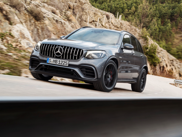 Mercedes-AMG will unveil a pair of high-performance crossovers in the form of the GLC 63 SUV and...