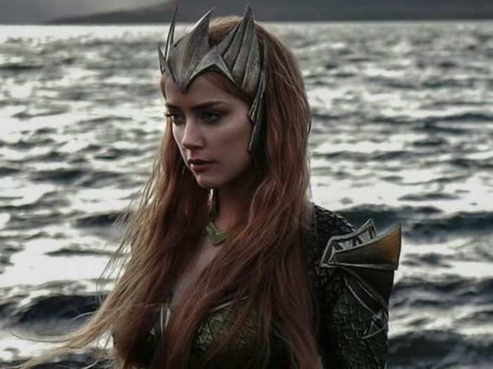 Heard will appear in 2017’s “Justice League” and 2018’s “Aquaman” as Mera, the Atlantean queen.