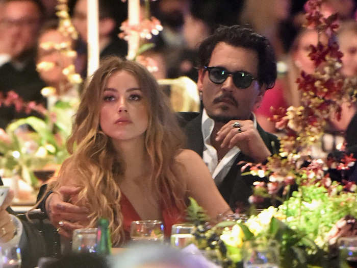 Heard and Depp got married in a private ceremony at their Los Angeles home in early 2015.