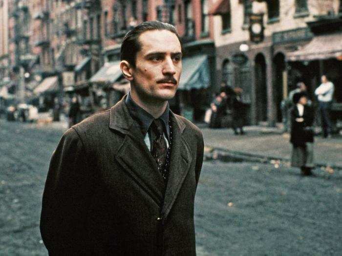 To prepare for his role as the young Vito Corleone, De Niro studied Brando’s performance by watching the first film over and over again.