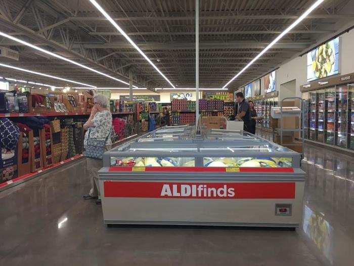 Aldi also sells home goods like pillows and holiday decorations.