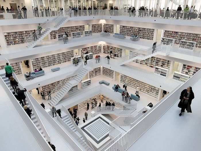 Stuttgart City Library, Germany