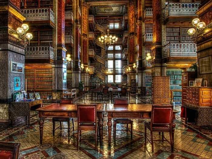 State Capitol Library, Iowa, US