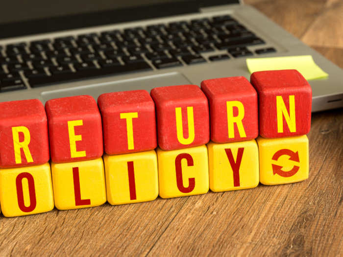 Easy Return Policy- 2011