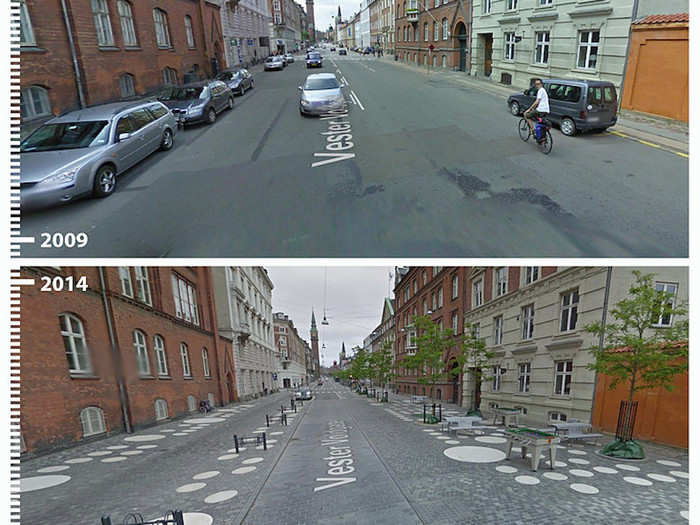 Copenhagen, Denmark, has a case of the spots.