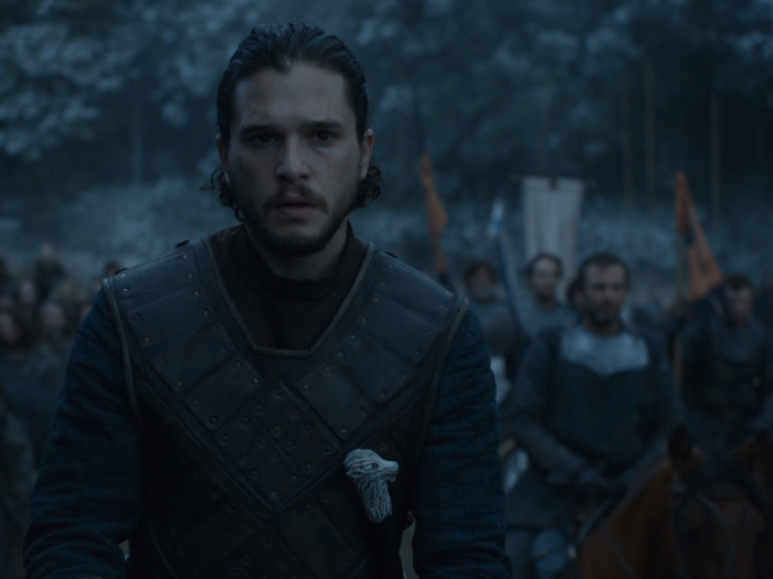 Jon Snow — dead, then alive