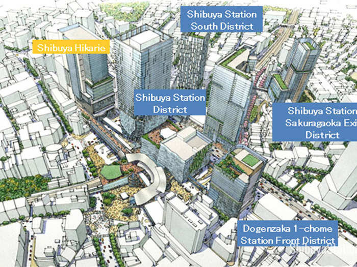 Tokyo, Japan: Shibuya Station Area Redevelopment