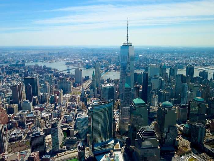 New York City, USA — The World Trade Center site