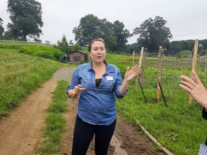 Philanthropy operations manager Maggie Nolin, who led the tour of the grounds the day we visited, said that Blue Hill doesn