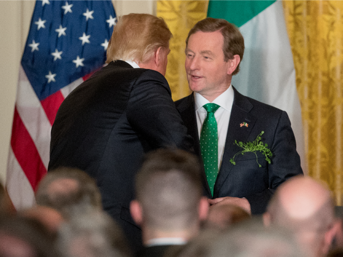 Taoiseach Enda Kenny of Ireland