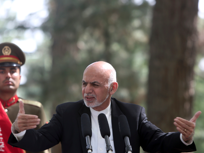 Afghan President Ashraf Ghani