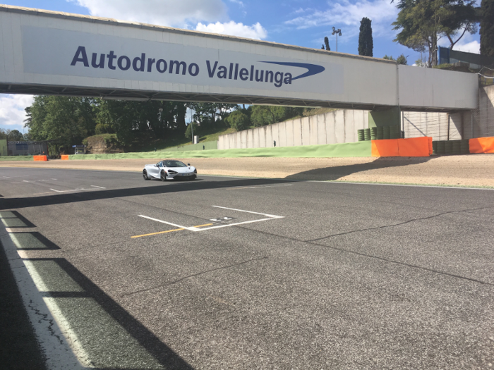 To launch the new 720S, McLaren set up shop at the Autodromo Vallelunga just north of Rome.