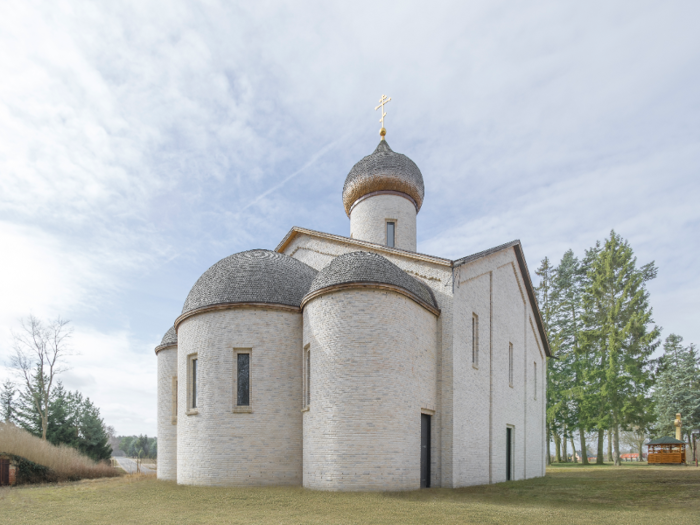 The Russian Monastery of St. George is actually located in Götschendorf, Germany​. But it looks like it could find a home in Russia all the same.