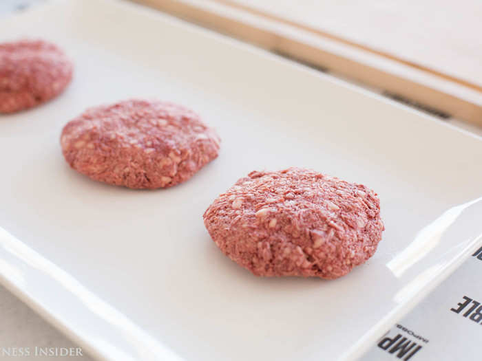 In a Redwood City, California, office building with blacked-out windows, scientists, foodies, and Silicon Valley veterans work on making the perfect veggie burger.