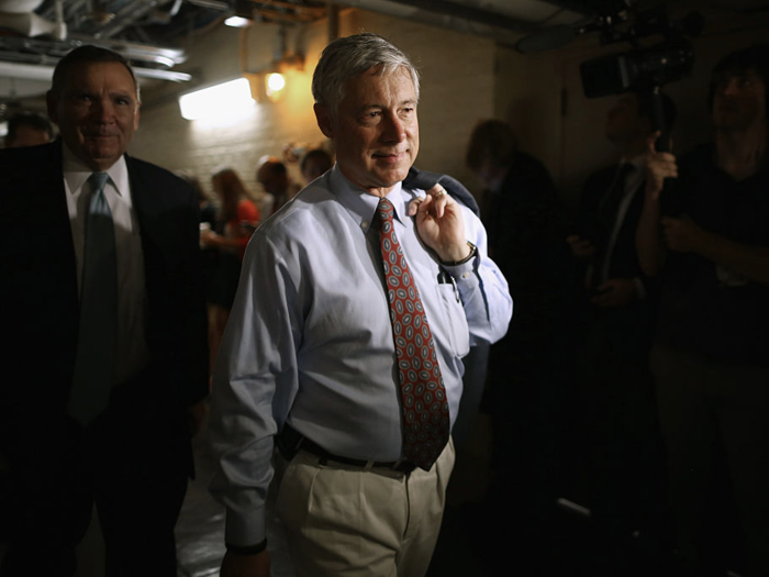 "Freddy Boy, Freddo" — Fred Upton, Republican congressman from Michigan.