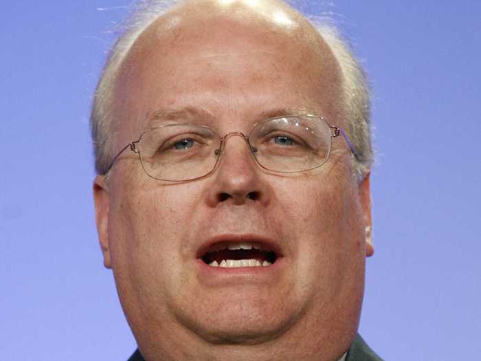 "Boy Genius, Turd Blossom, the Architect" — Karl Rove, Bush