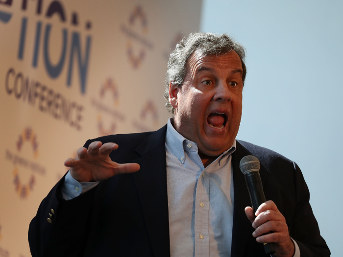 "Big Boy" — Chris Christie, the scandal-ridden governor of New Jersey.