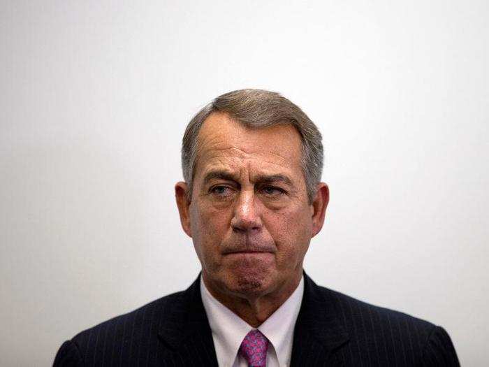 "Boner" — John Boehner, who served as chair of the House of Education committee and, later, House Majority leader during Bush