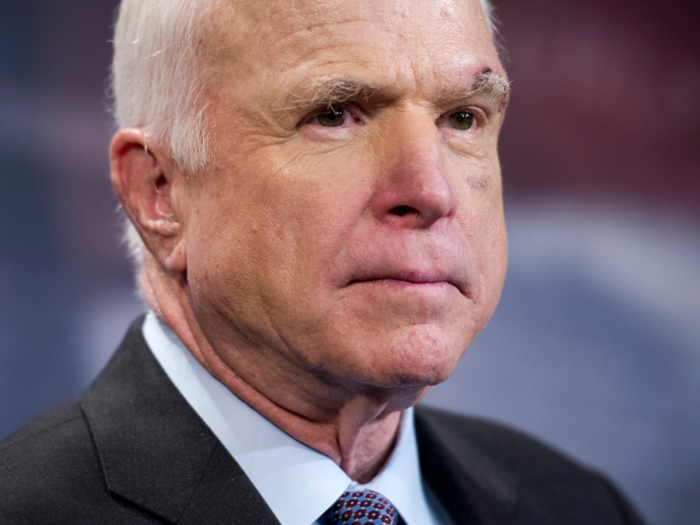 "Hogan" — John McCain, Arizona senator and one-time Republican presidential nominee.