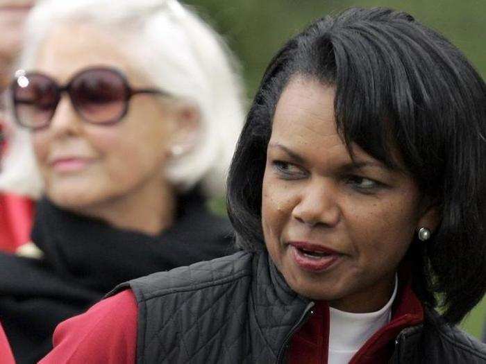 "Condi", "Guru" — Condoleezza Rice, Bush