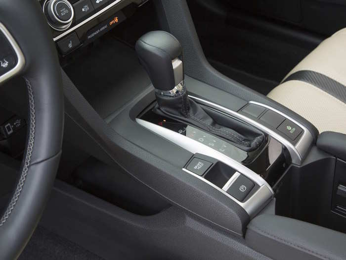 The sedan also comes with a key fob that you can keep in your pocket. That