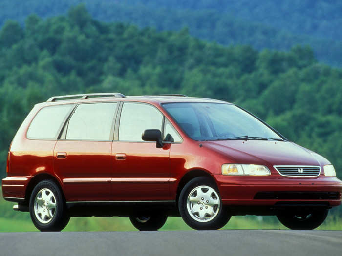 In 1995, Honda unveiled its underpowered and undersized Odyssey van.