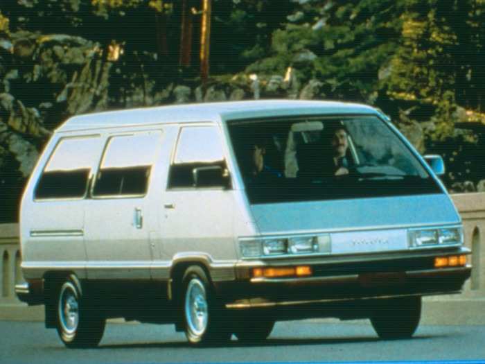 Toyota spruced up their plainly named Van to better compete.