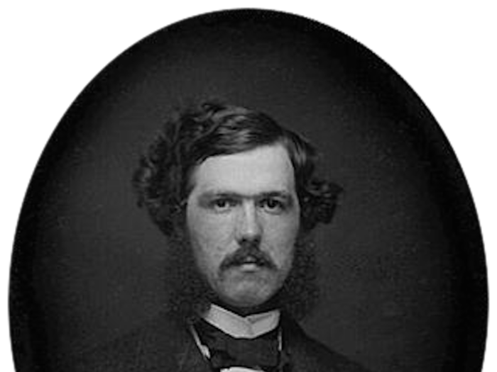 Chester Arthur, then a young lawyer, before his marriage to Ellen Herndon in 1859.