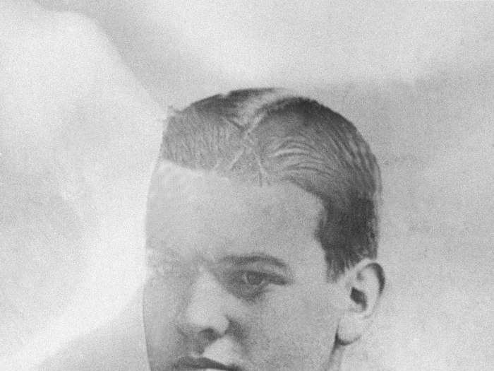 Herbert Hoover at the age of seventeen when he was attending Stanford University.