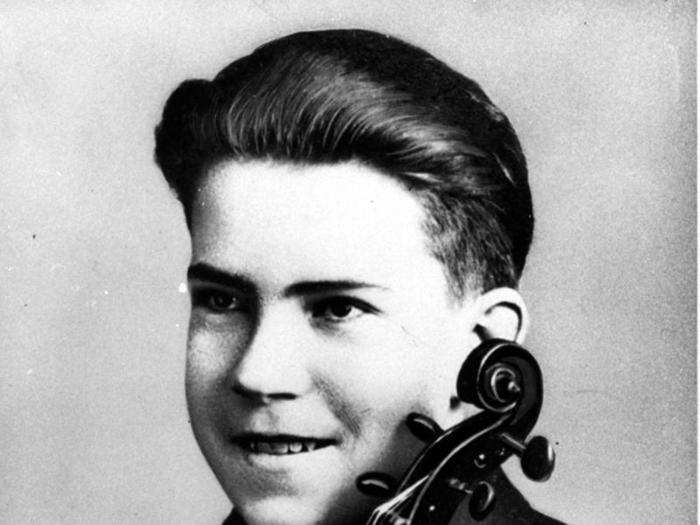 Richard Nixon played the violin in his high school orchestra.