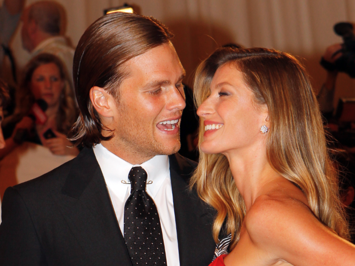 2011 Tom Brady liked a lot of hair product.