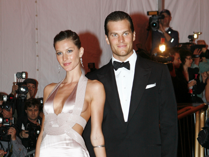 Things took a turn for the better at the Met Gala in 2008 with then-girlfriend Gisele Bundchen.