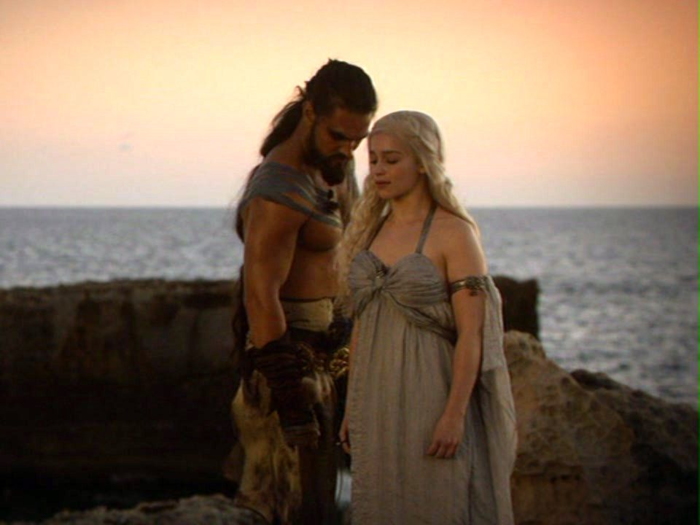 Daenerys and Khal Drogo