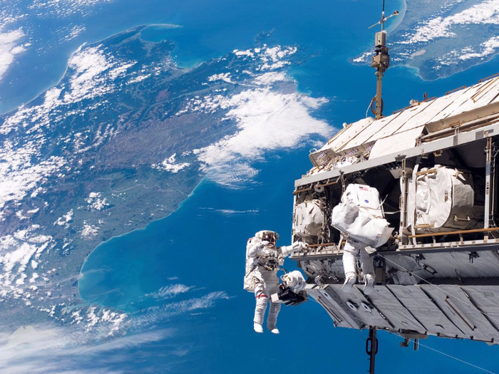 MYTH: Going into space makes you weightless.