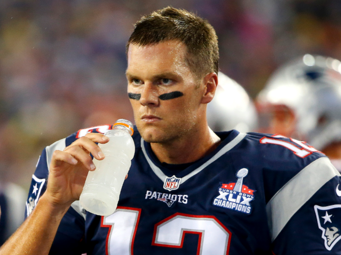 When asked about retirement plans, Brady quipped, "What am I going to do, go scuba diving?"