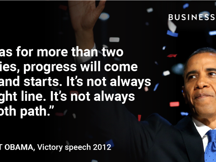 Obama sailed into his second term with 332 electoral votes and 51% of the popular vote in 2012. While Democrats maintained a slim majority in the Senate, Republicans maintained control of the House (where they had taken control in 2010).