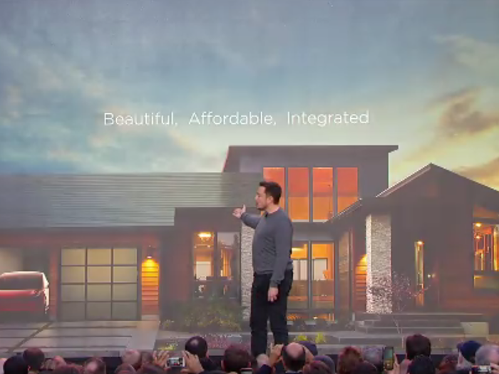 "When you have this done, you will have the best-looking house in the neighborhood," Musk said on Wednesday. "I think the aesthetics are really that good."