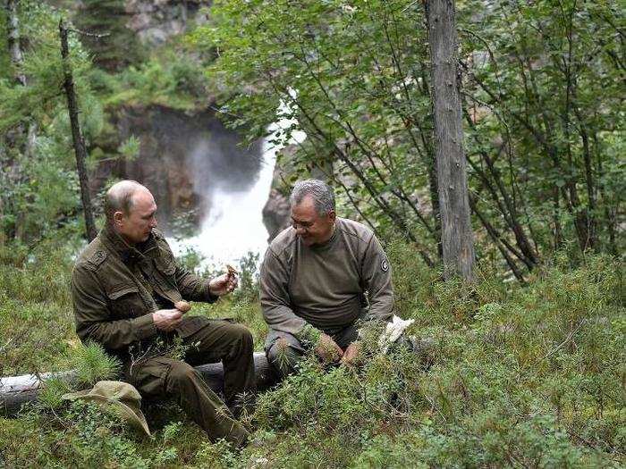 Kremlin releases photos of Vladimir Putin