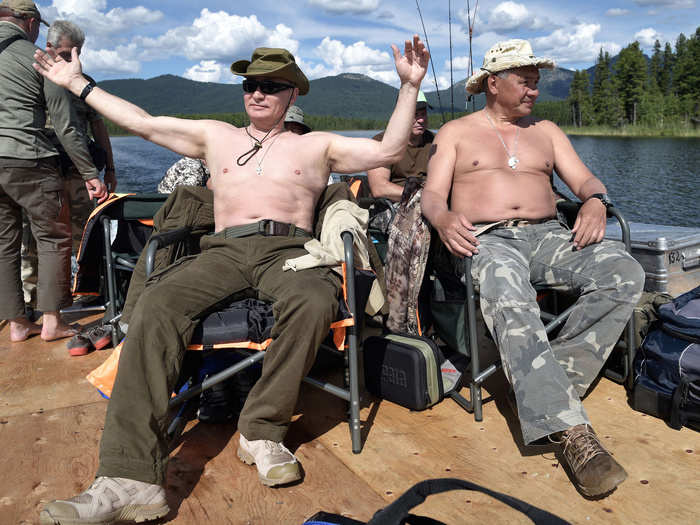 Kremlin releases photos of Vladimir Putin