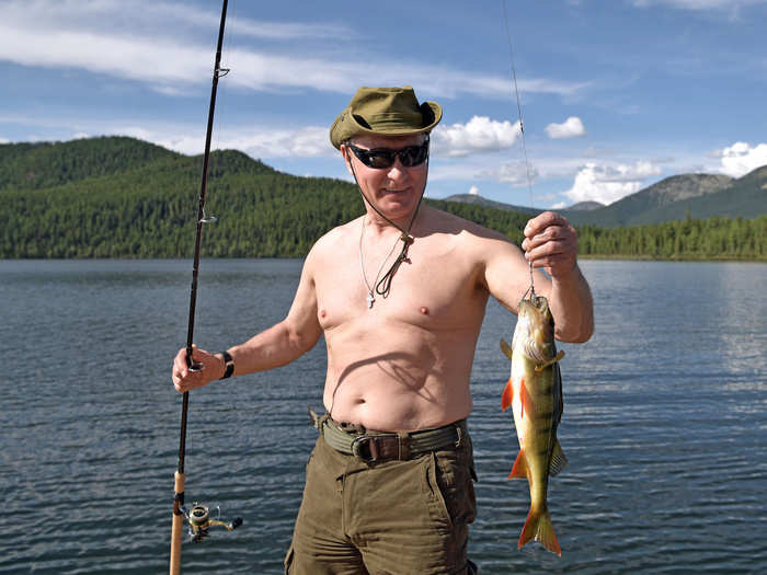 Kremlin releases photos of Vladimir Putin