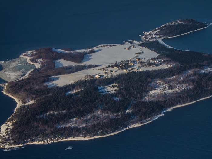 Scenic Bastoy Prison, located on a private island about 35 miles northwest of Halden, is another open prison that gives prisoners access to farming, fishing, skiing, tennis, and horseback riding.