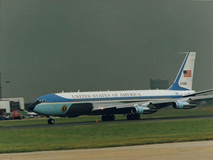 In 1972, President Nixon took delivery of a second VC-137C call sign SAM 27000. The new plane took over as the president