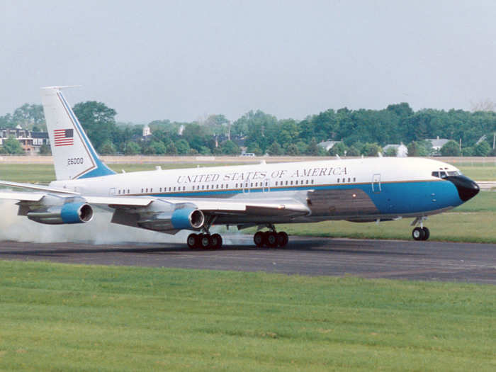 Even though President Eisenhower had been known to use Air Force Boeing VC-137A jets during his time in office, SAM 26000 was first purpose-built presidential jet transport.