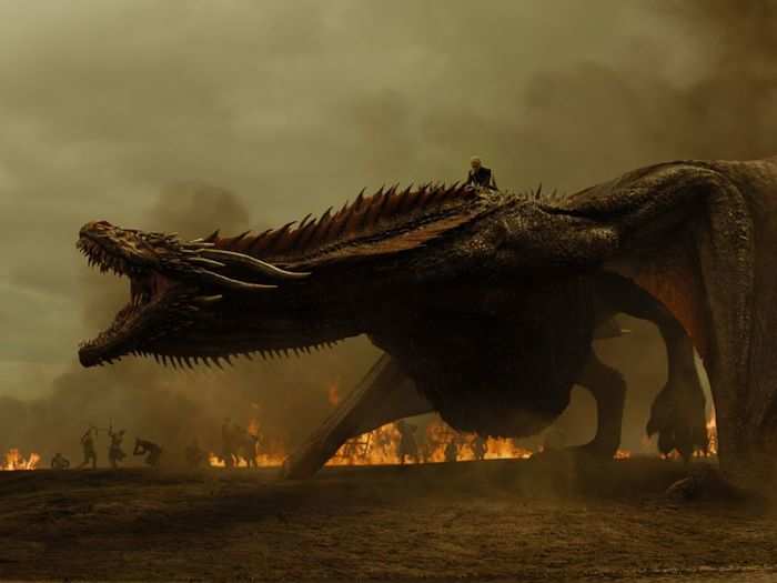 The most dangerous: Daenerys Targaryen, Drogon