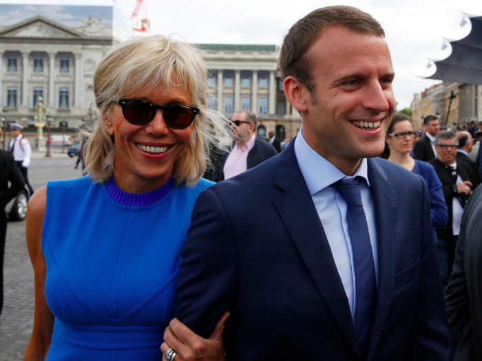 The president of France has apparently only ever had one other relationship, with a girlfriend his own age, according to Macron