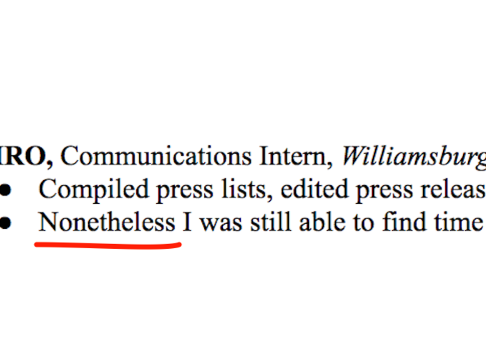 4. Forgetting to add commas after conjunctive or linking adverbs