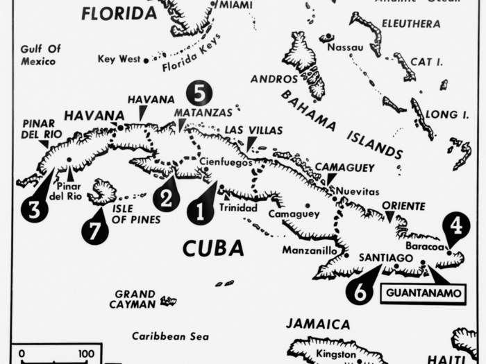 Tensions between the US and Cuba escalated in the 1950s after Fidel Castro ousted US-backed dictator Fulgencio Batista, culminating with the botched Bay of Pigs invasion in 1961 — years before the missile crisis erupted