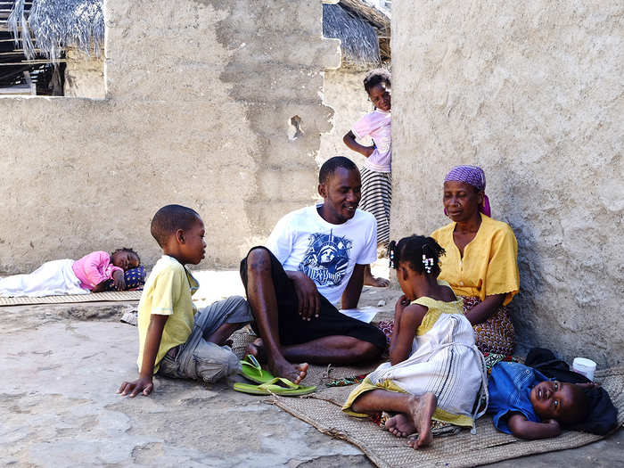 Faruk Gomes Antonio, a fisherman from Mozambique, said the event that most shaped his life was when an armed group entered his village, and his family ran to the beach and hid. He was 12 at the time.