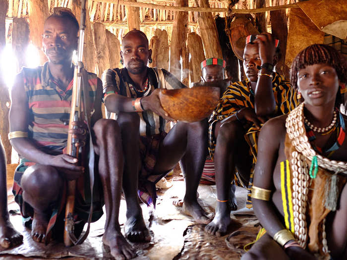 Balachew raised cattle and farmed on his family