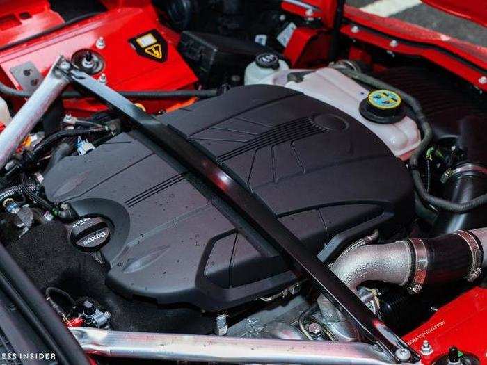 ... by firing up the 2.0-liter, 235-horsepower, turbocharged Ecotec inline-four-cylinder engine sourced from General Motors. In the engine doesn